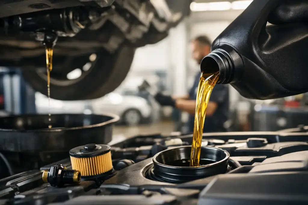 Ölwechsel Kosten beim Auto realistisch erklärt