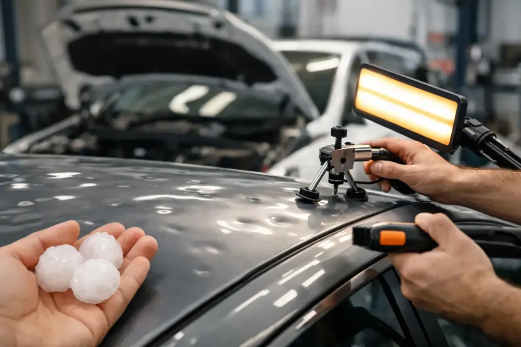 Hagelschaden Auto reparieren - was lohnt sich?