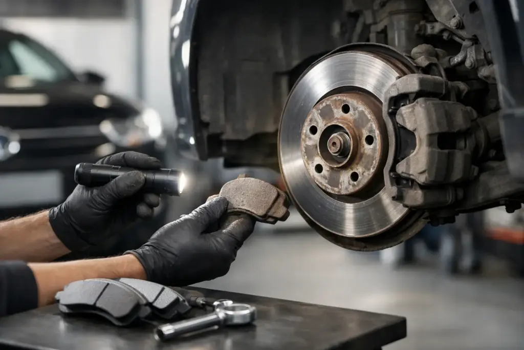 Bremsenservice Auto Anzeichen richtig deuten