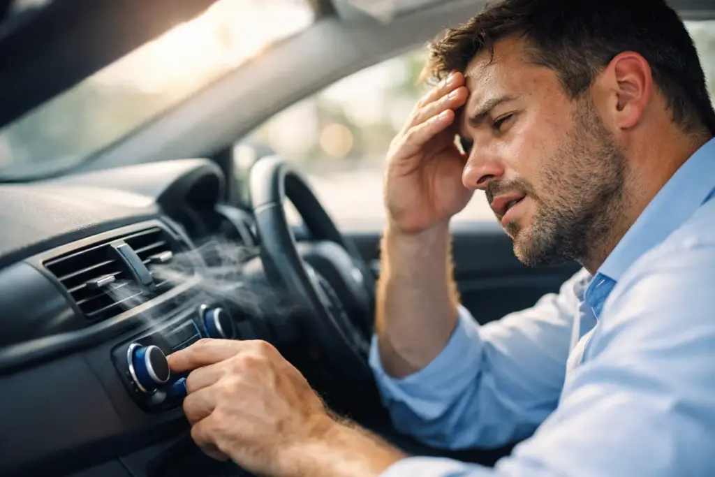 Klimaanlage im Auto schlecht kühlend?