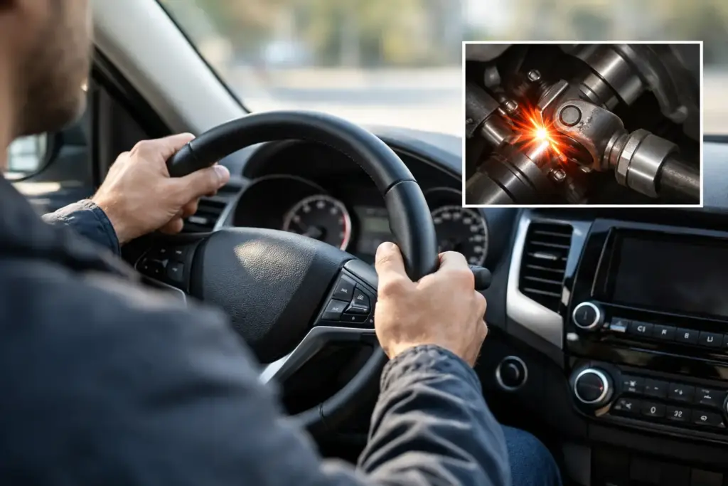 Knacken beim Lenken im Auto - was steckt dahinter?