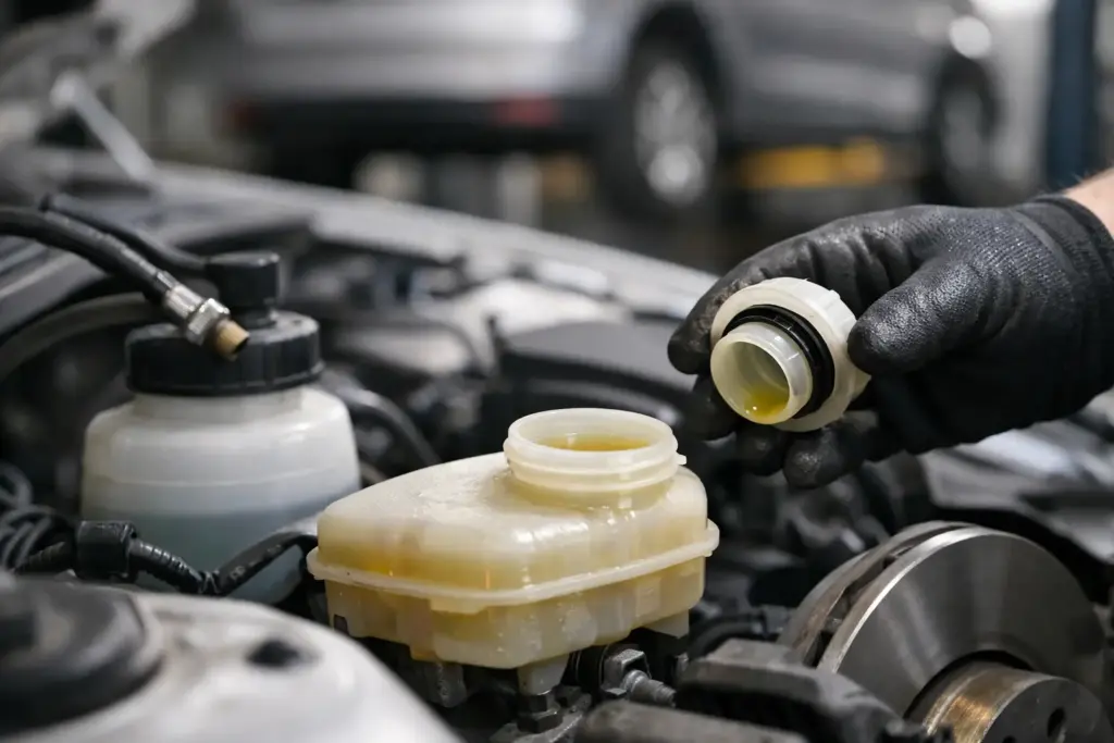 Wann Bremsflüssigkeit wechseln beim Auto?