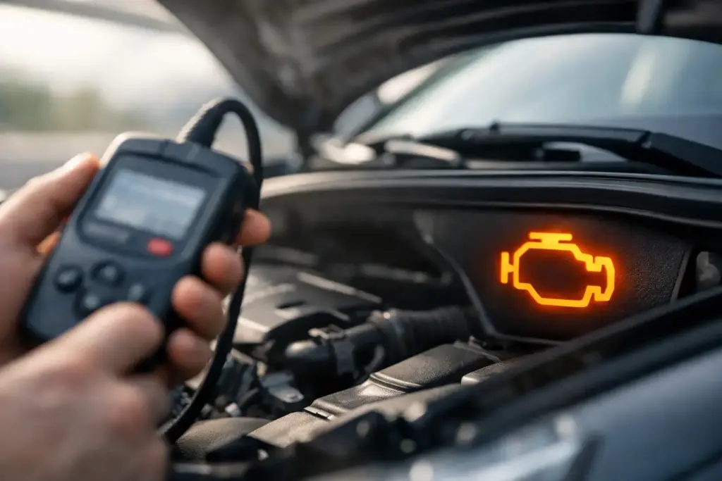5 Gründe für die Motorleuchte im Fahrzeug